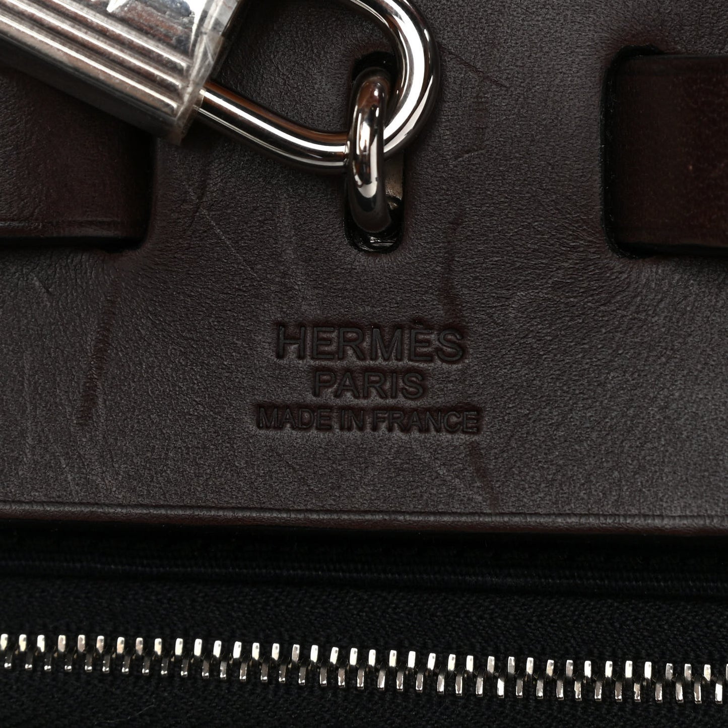 Toile Vache Hunter Herbag Zip 39 MM Black Ebene
