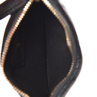 Chanel Iridescent Caviar Quilted Flap Zip Card Holder Black 5 of 8