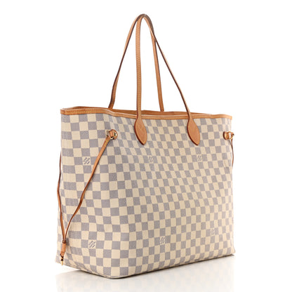 Louis Vuitton Damier Azur Neverfull GM 3 of 22