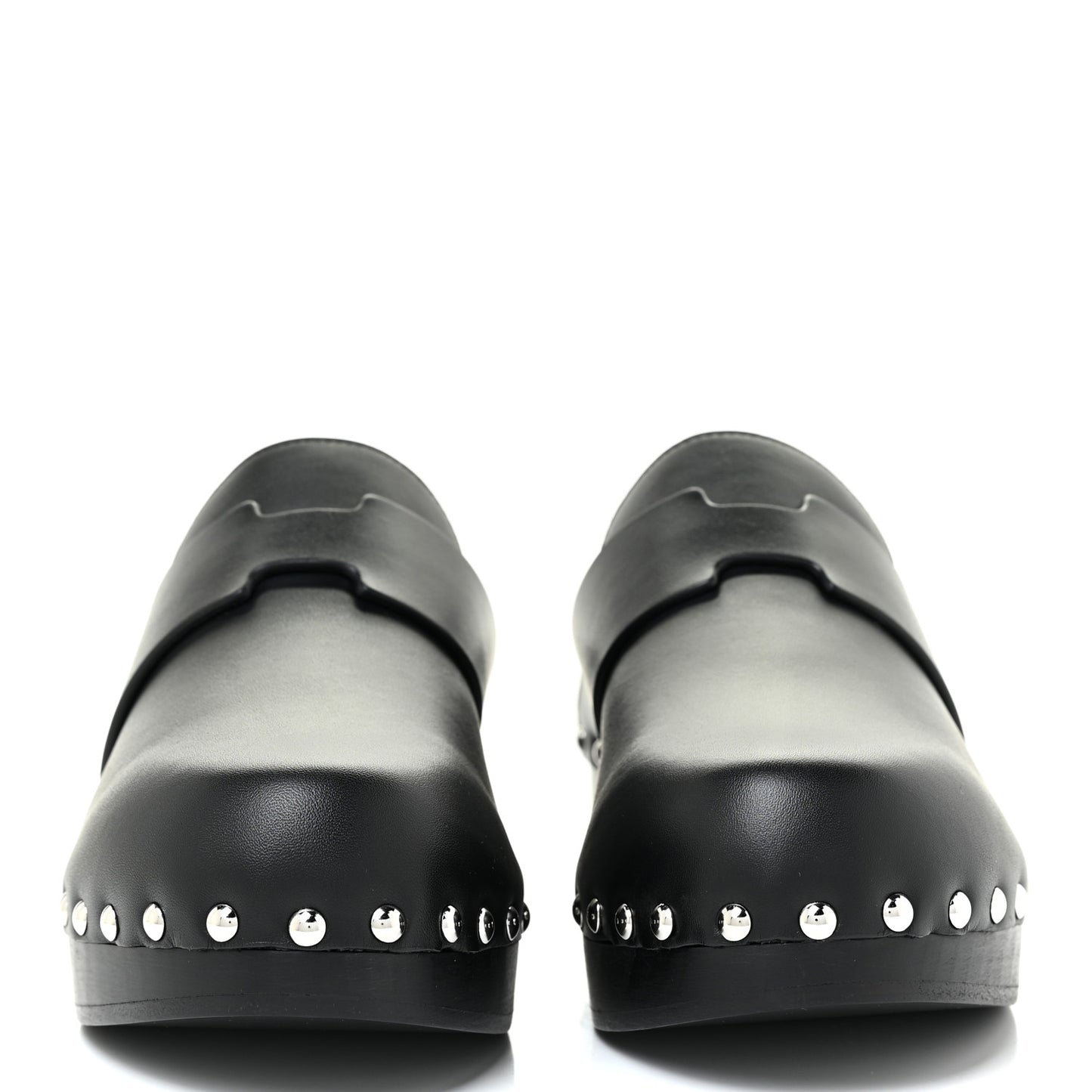 Calfskin Calya Mules 36 Black