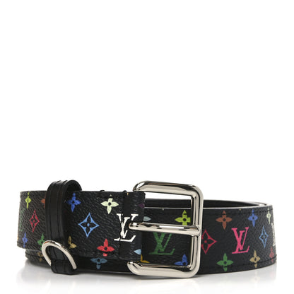 Louis Vuitton LV X TM Monogram Multicolor 30mm Belt 85 34 Black 1 of 5