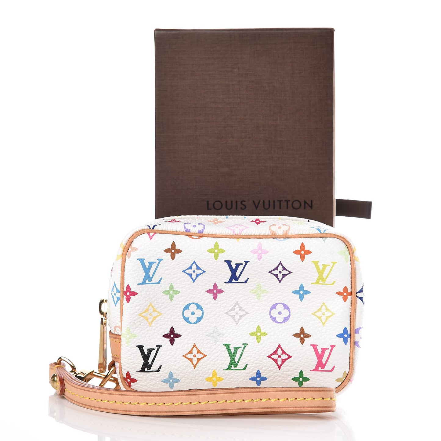 Monogram Multicolor Trousse Wapity White