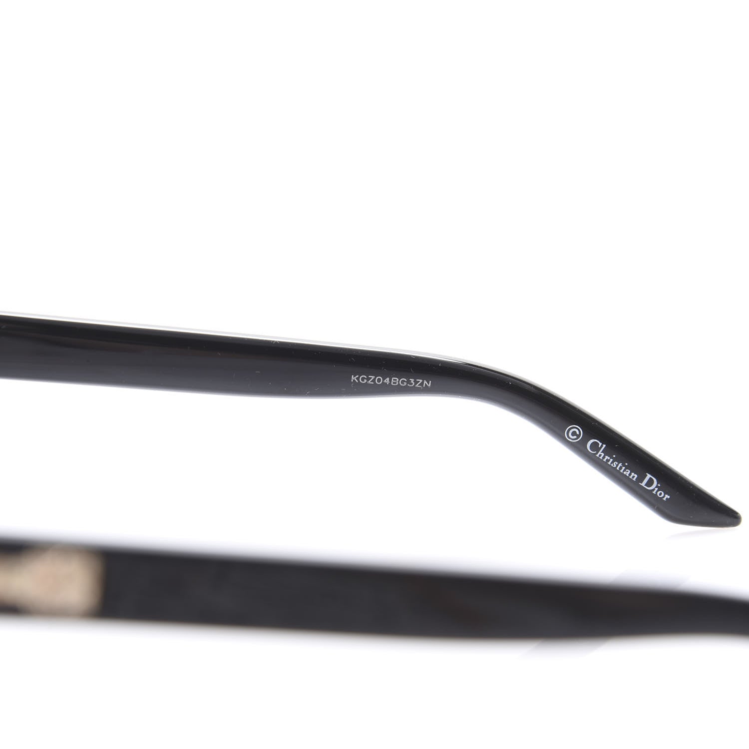 Christian Dior Acetate Diorific Sunglasses Black 7 of 8