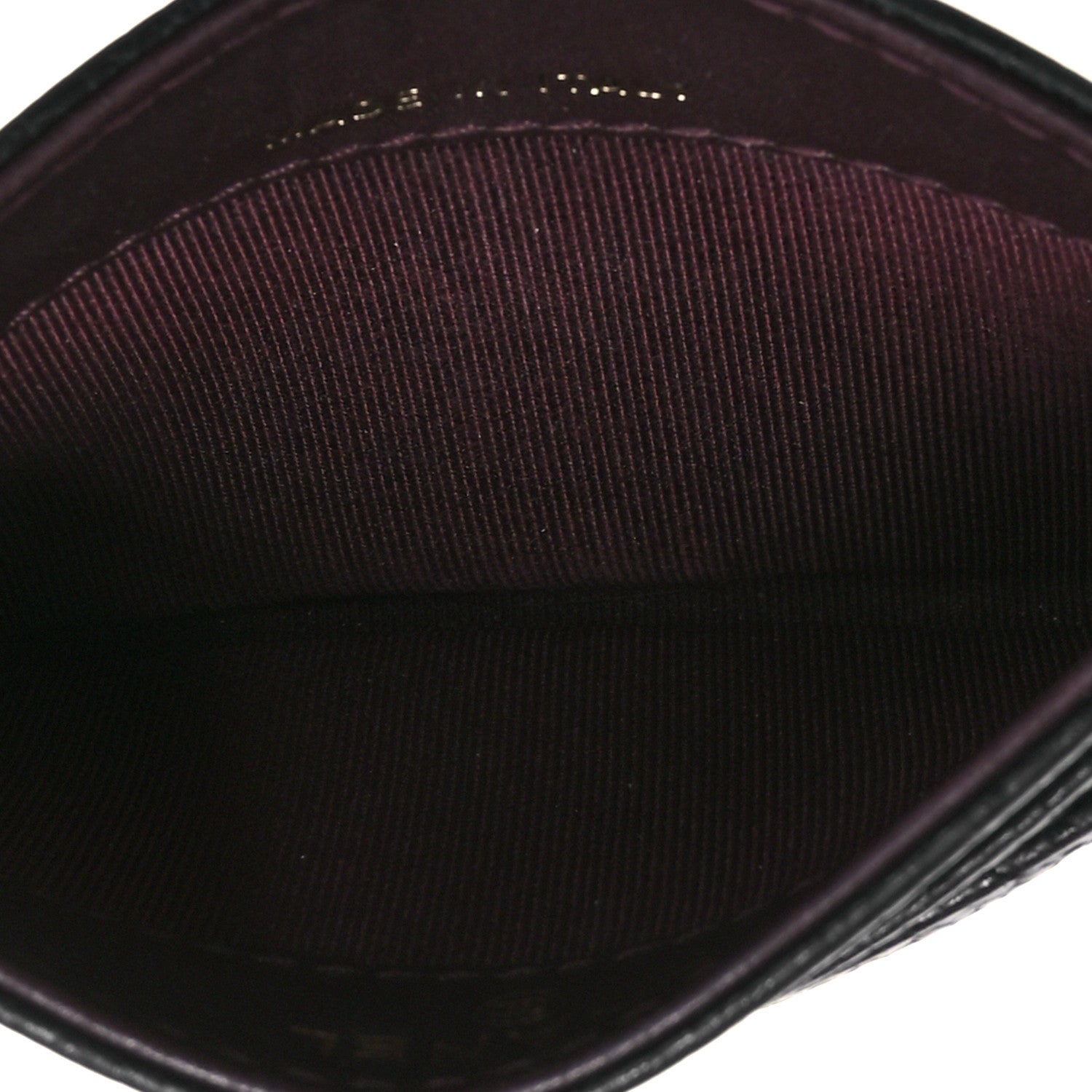 Chanel Caviar Quilted Card Holder Black 5 of 10