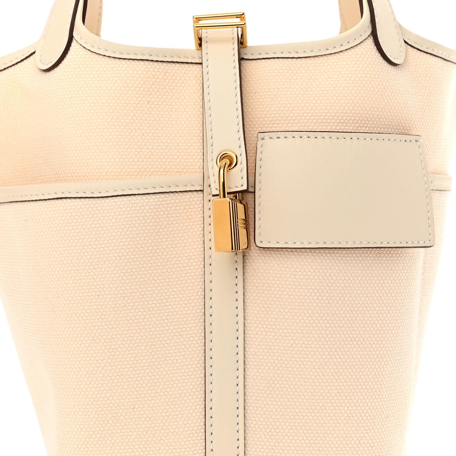 Hermes Toile Goeland Swift Cargo Picotin Lock 18 Nata 8 of 11