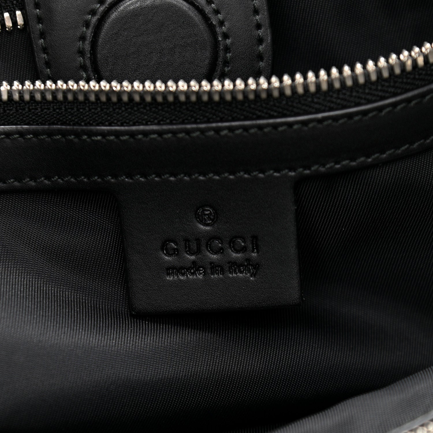 Gucci Soft GG Supreme Monogram Web Vertical Tote Black 6 of 11