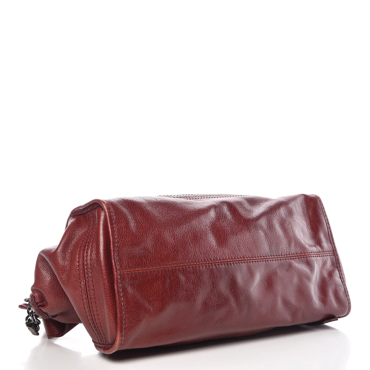 Calfskin Ashmore Tote Burgundy