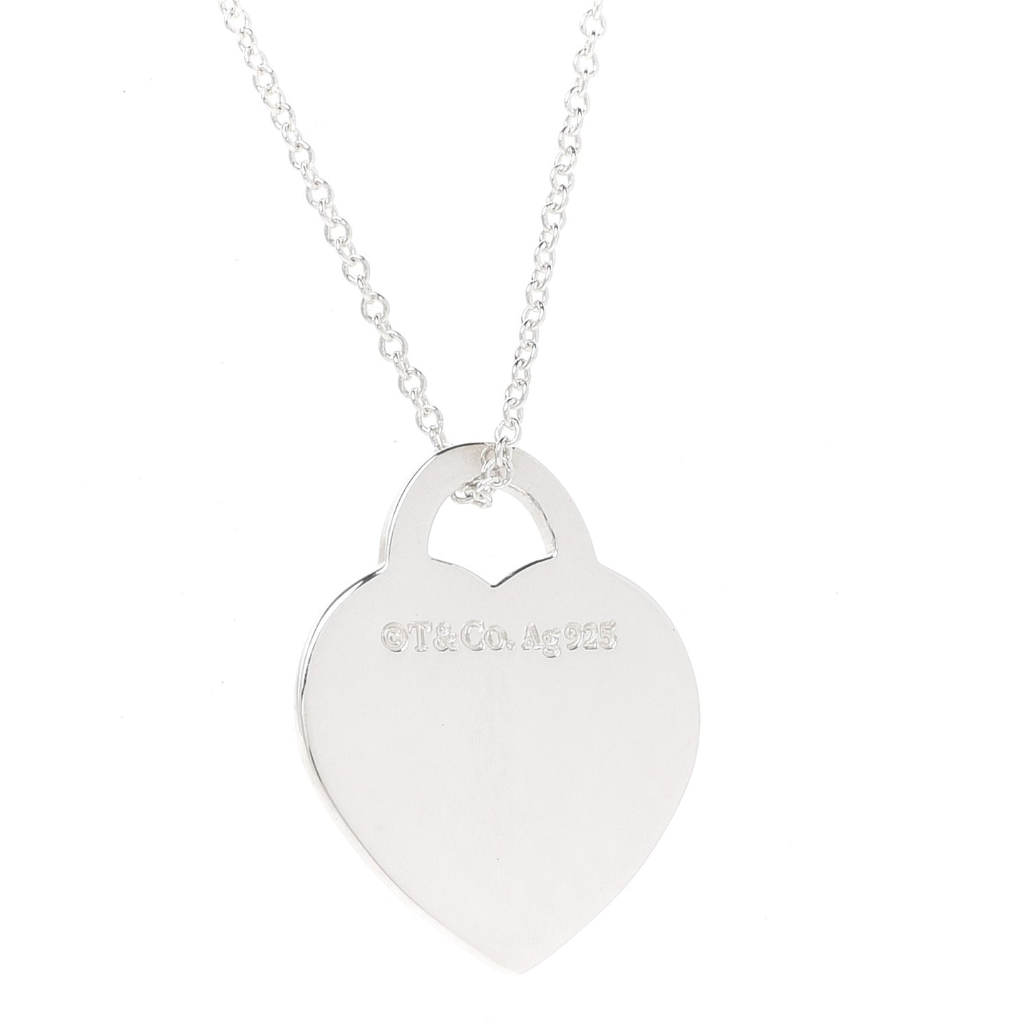 Sterling Silver Small Return to Tiffany Heart Pendant Necklace