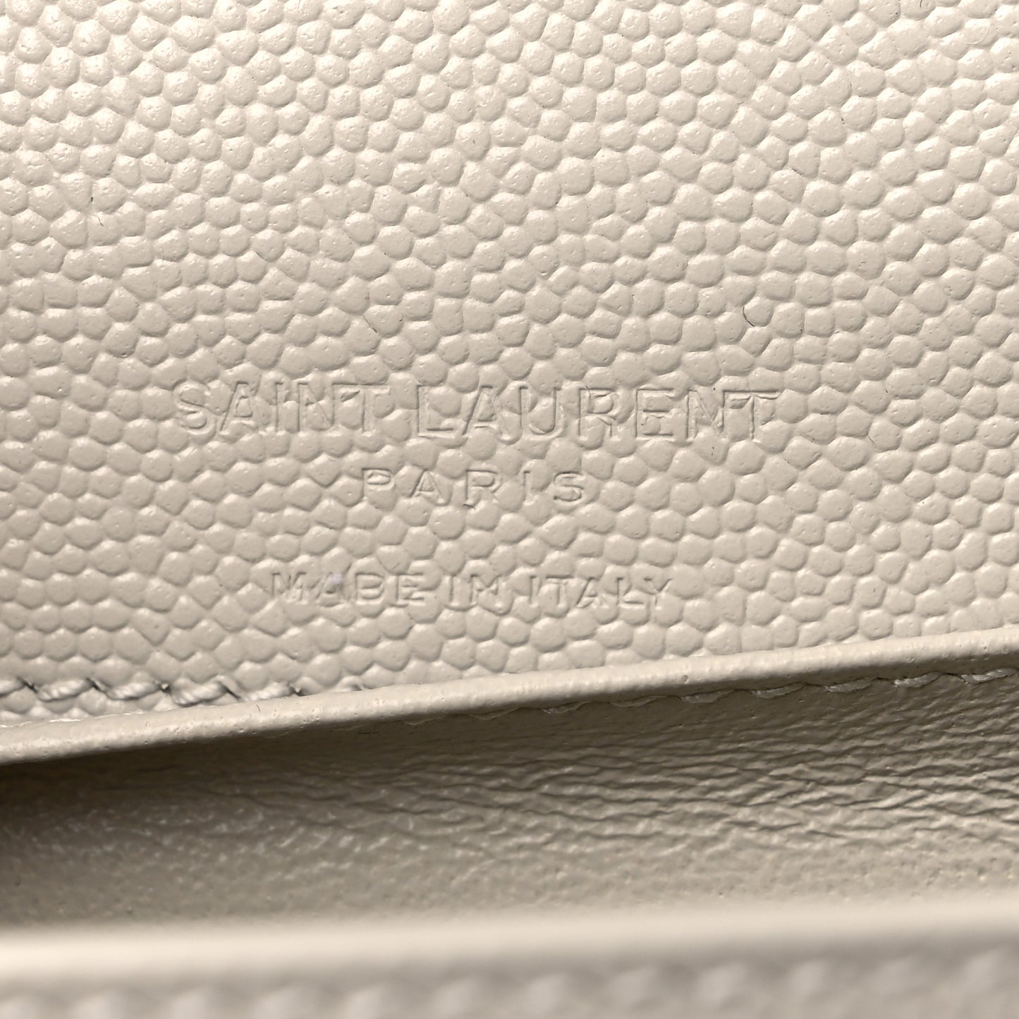 Grain De Poudre Monogram Kate Belt Bag Crema Soft