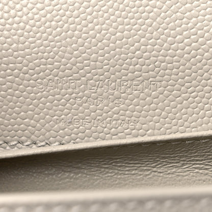 Saint Laurent Grain De Poudre Monogram Kate Belt Bag Crema Soft 6 of 8