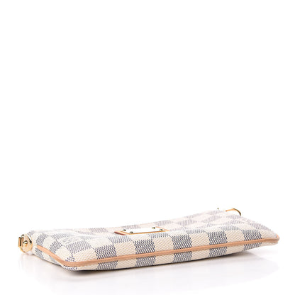 Louis Vuitton Damier Azur Pochette Milla MM 4 of 10