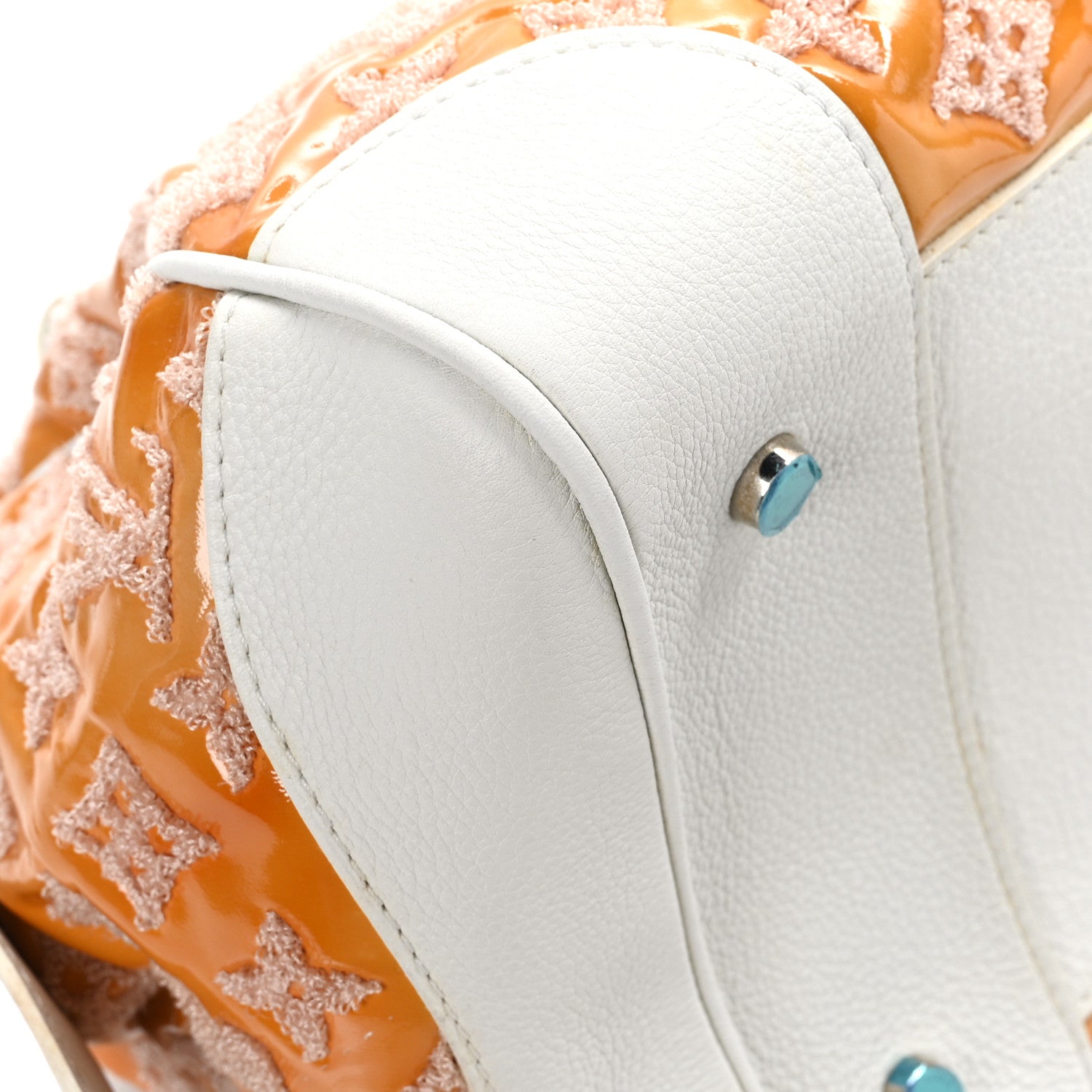 Louis Vuitton LOUIS VUITTON Monogram Bouclettes Speedy Round Rose 8 of 14