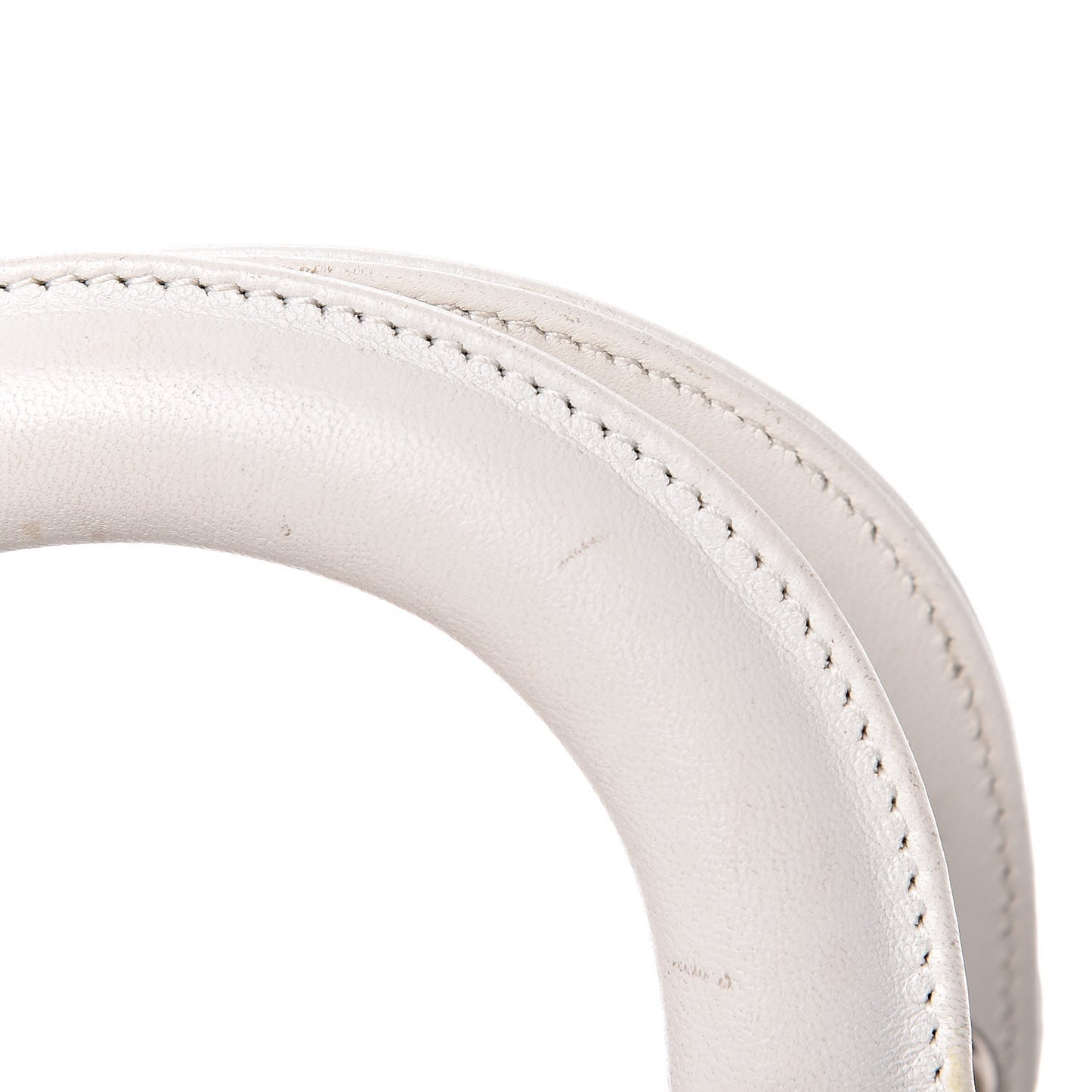 Lambskin Cannage Mini Lady Dior White