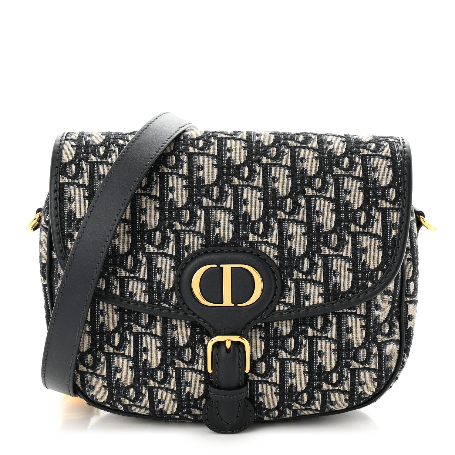 Christian Dior Oblique Medium Bobby Flap Blue 1 of 9