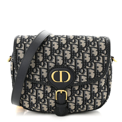 Christian Dior Oblique Medium Bobby Flap Blue 1 of 9