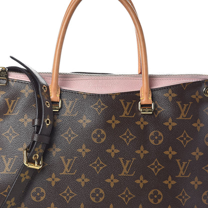 Louis Vuitton Monogram Pallas Rose Ballerine 7 of 9