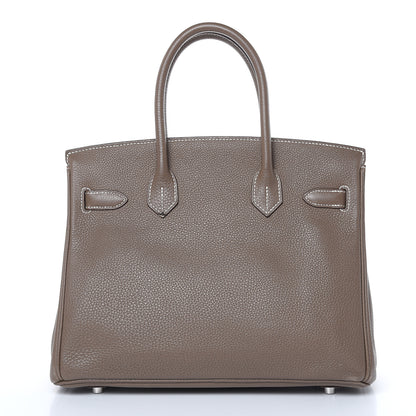 Hermes Togo Birkin 30 Etoupe 4 of 32
