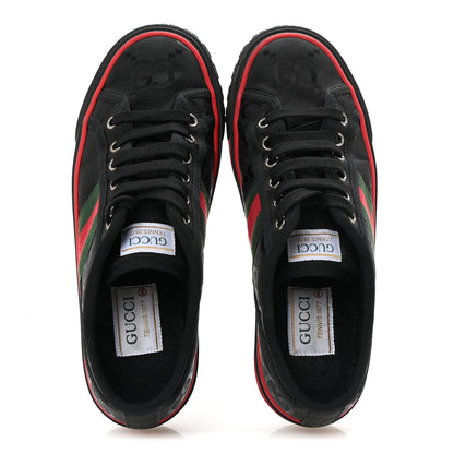 Gucci Econyl Nylon Web Monogram Off The Grid Womens 1977 Tennis Sneakers 36.5 Black 2 of 8