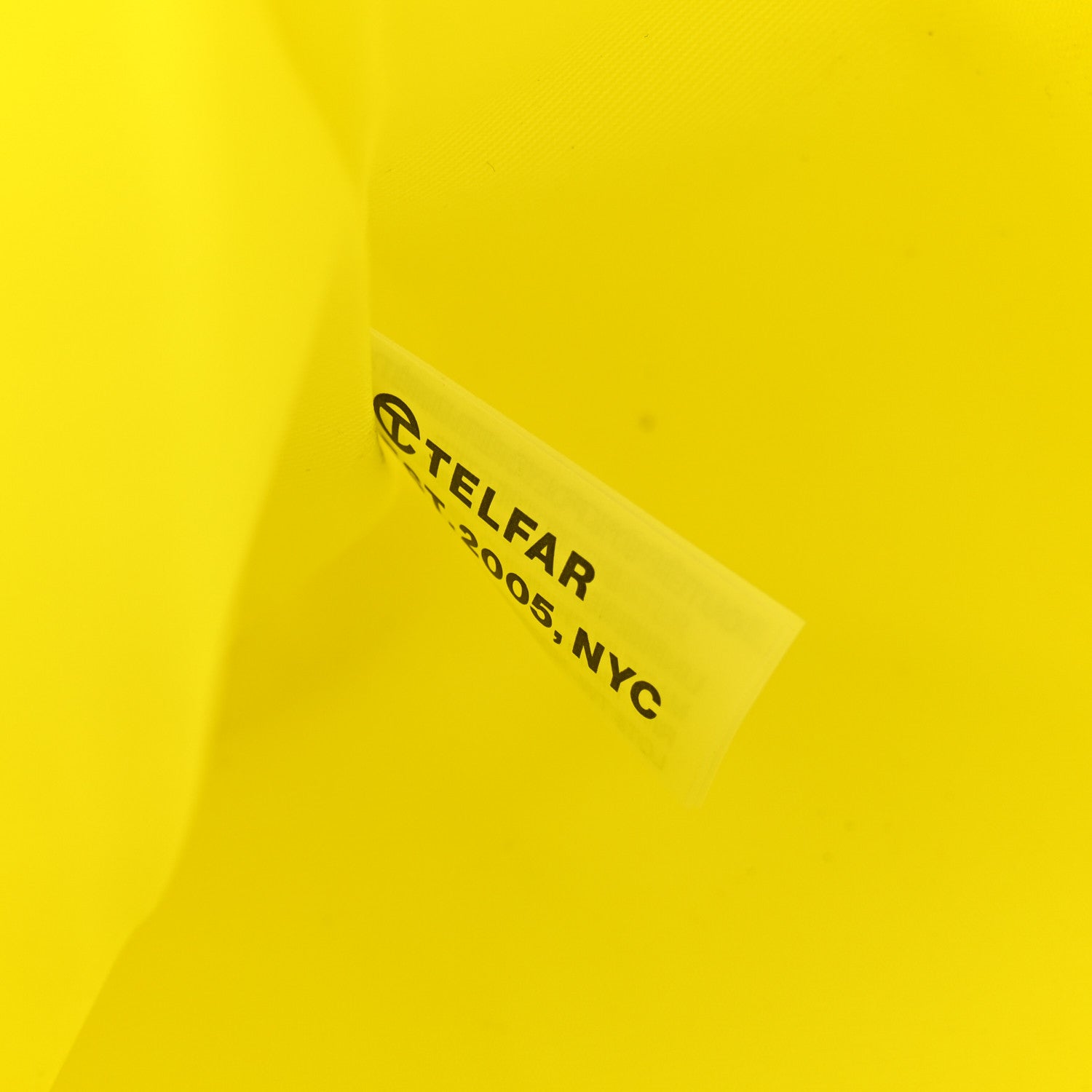 Telfar Vegan Leather Medium Shopping Bag Highlighter Yellow 7 of 13
