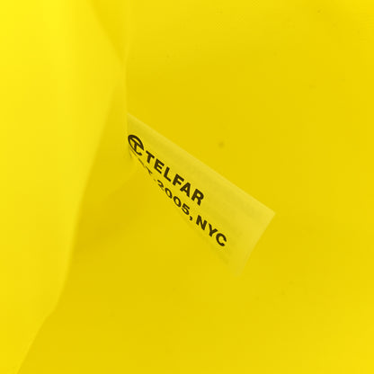 Telfar Vegan Leather Medium Shopping Bag Highlighter Yellow 7 of 13