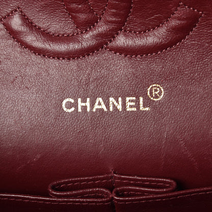 Chanel Lambskin Quilted Medium Double Flap Black 6 of 11