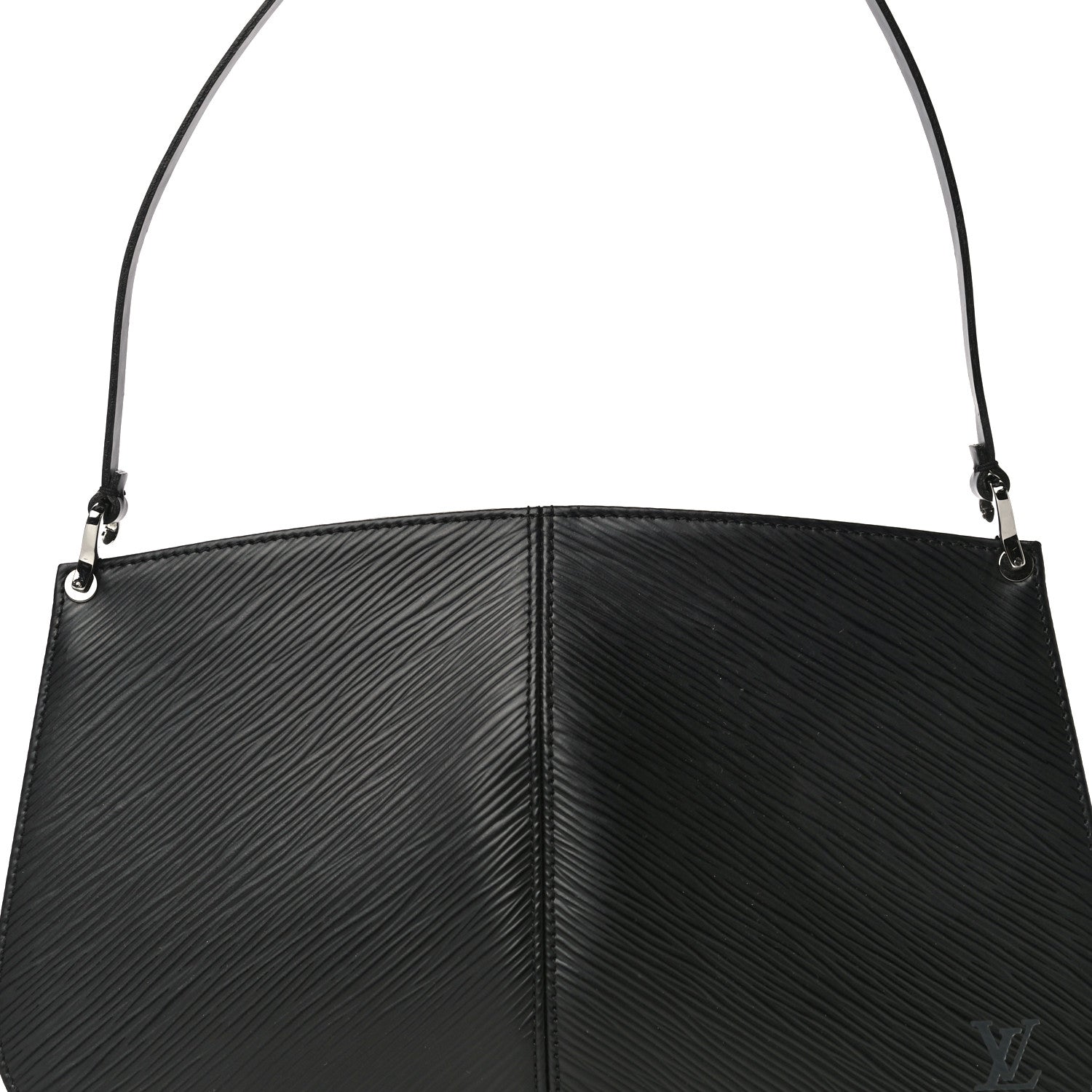 Louis Vuitton Epi Demi Lune Pochette Black 7 of 11