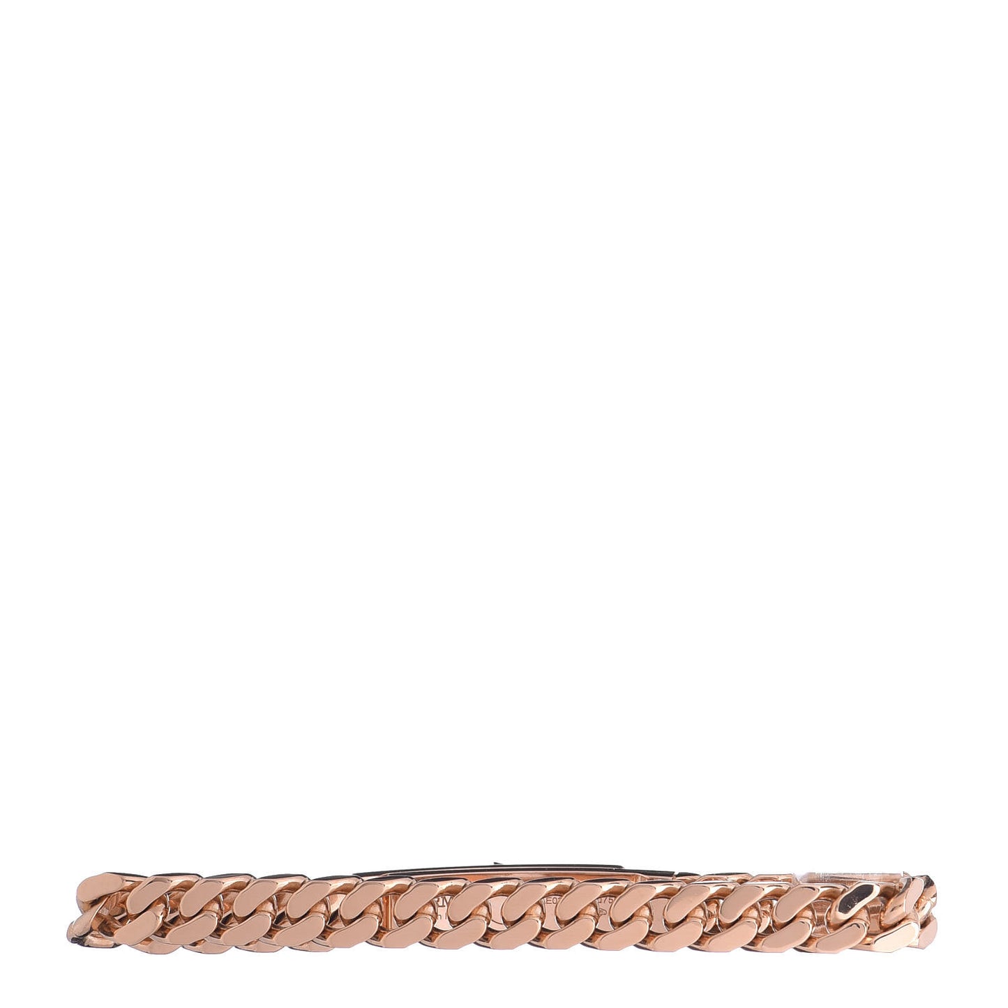 18K Rose Gold Diamond PM Kelly Chaine Bracelet SH