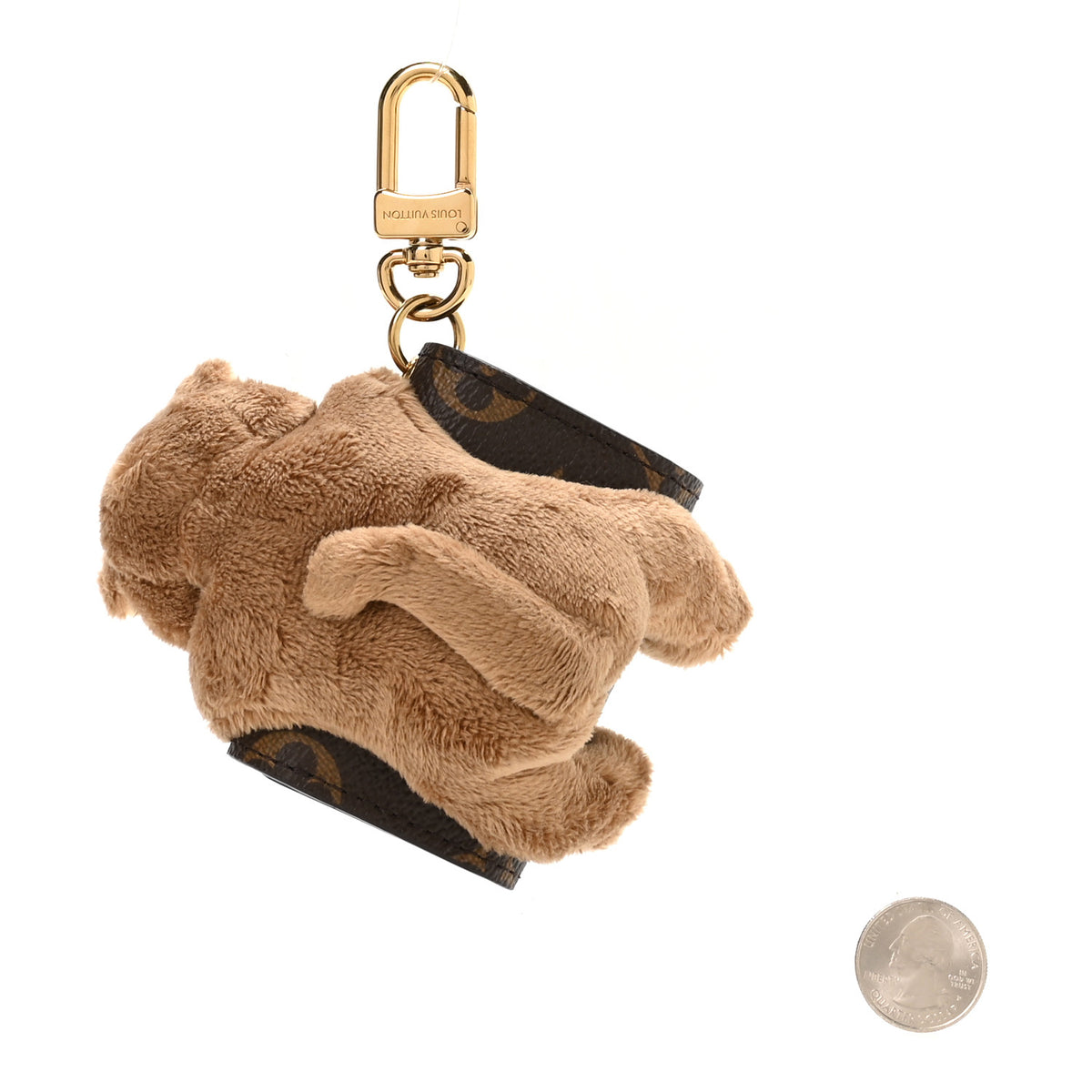 Monogram Cute Cat Pouch Earphones Case