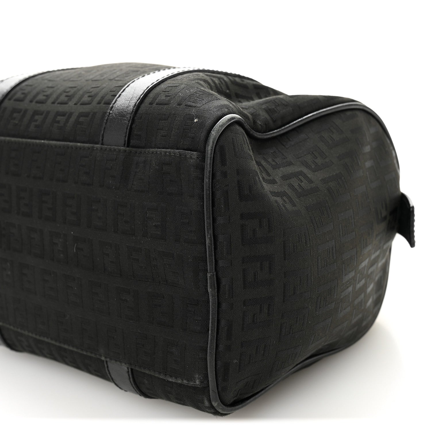 Fendi Zucchino Vitello Small Boston Black 9 of 10