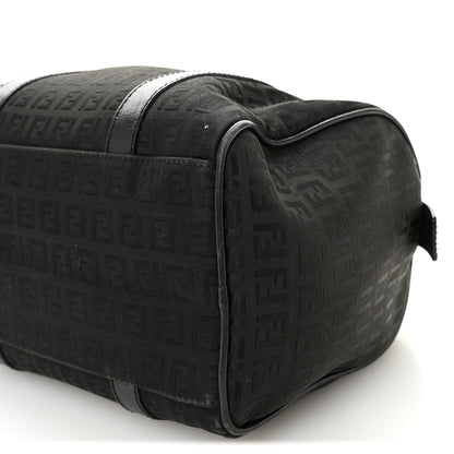 Fendi Zucchino Vitello Small Boston Black 9 of 10