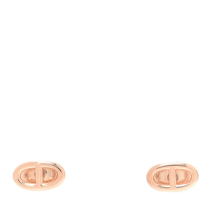 Hermes 18K Rose Gold TPM Farandole Stud Earrings 1 of 6