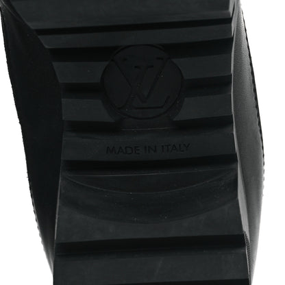 Louis Vuitton Suede Calfskin Jacquard Since 1854 Laureate Platform Desert Boots 41 Black 7 of 10