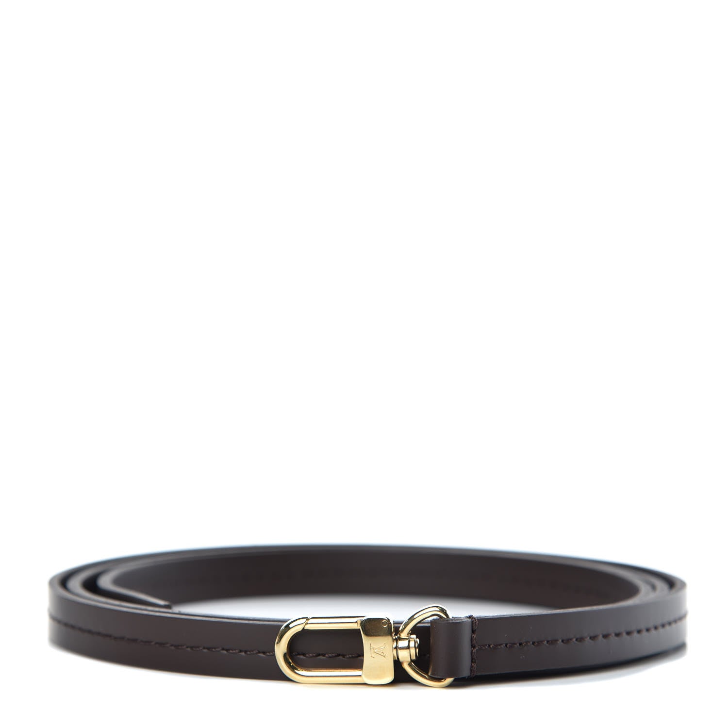 Louis Vuitton Calfskin 12mm Favorite Long Strap Brown 1 of 3