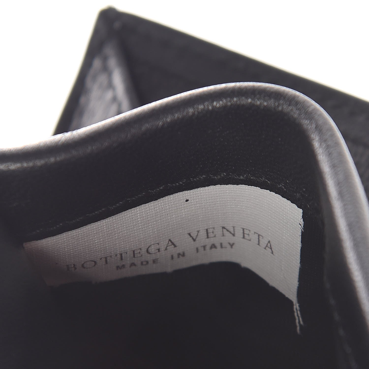 Bottega Veneta Nappa Intrecciato Card Holder Black 7 of 8