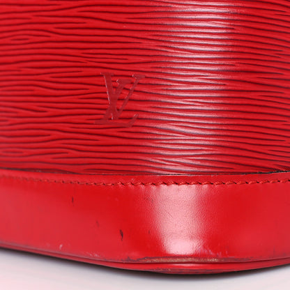 Louis Vuitton Epi Alma PM Castillan Red 9 of 13