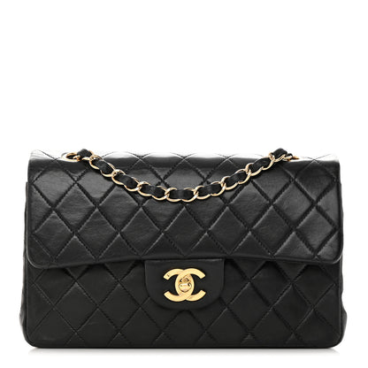 Chanel Lambskin Quilted Medium Double Flap Black 1 of 21
