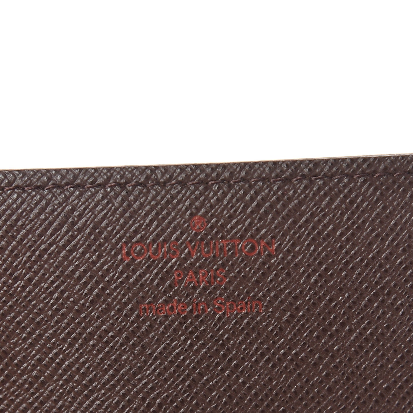 Damier Ebene Business Card Holder