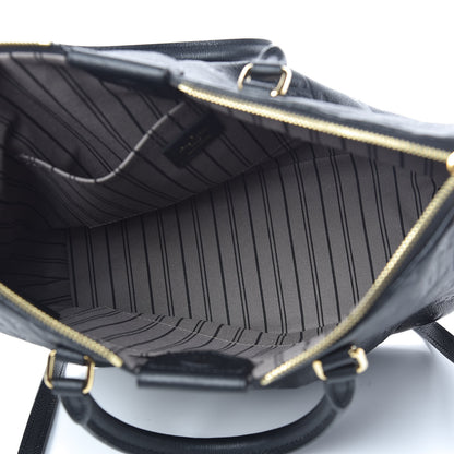 Louis Vuitton Empreinte Mazarine MM Black 5 of 9