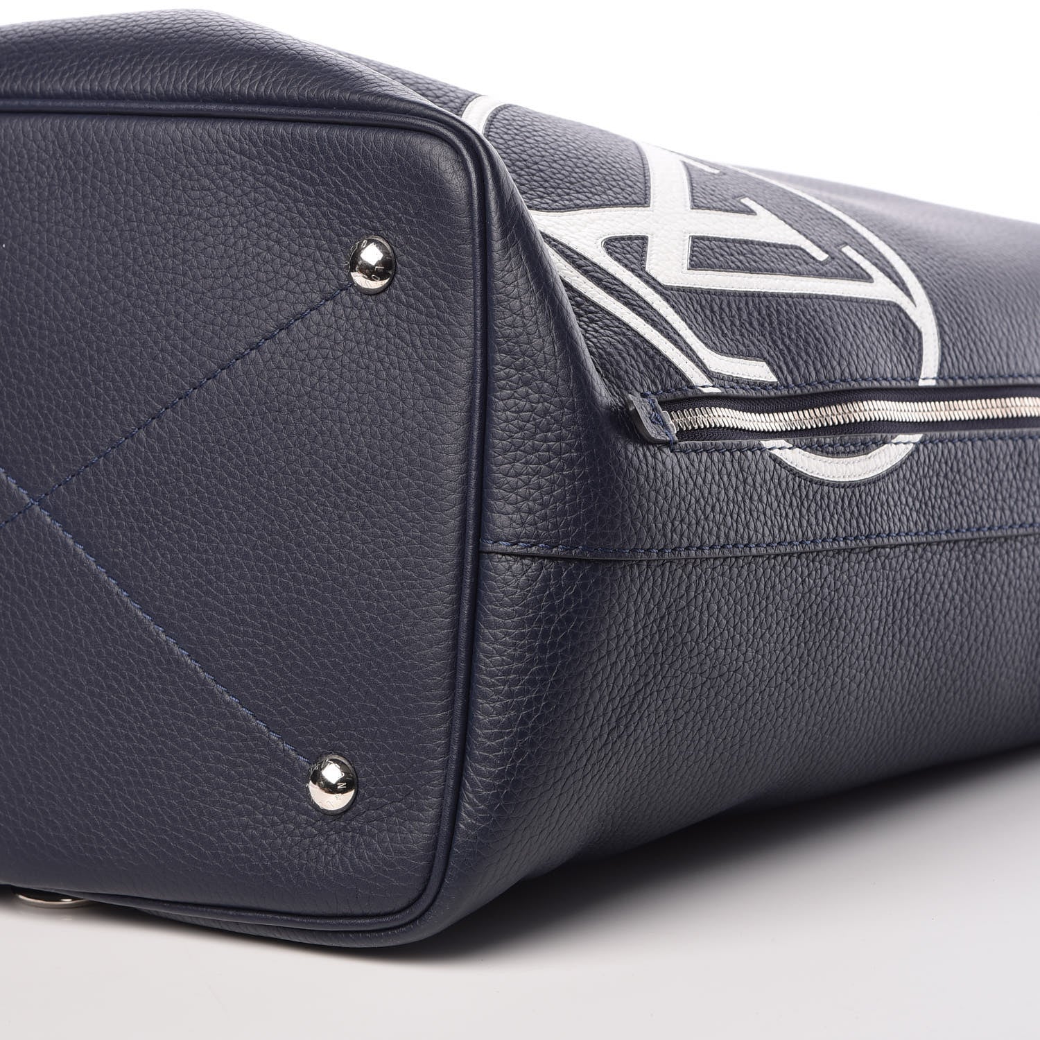 Louis Vuitton Taurillon East Side Duffle Indigo 8 of 8