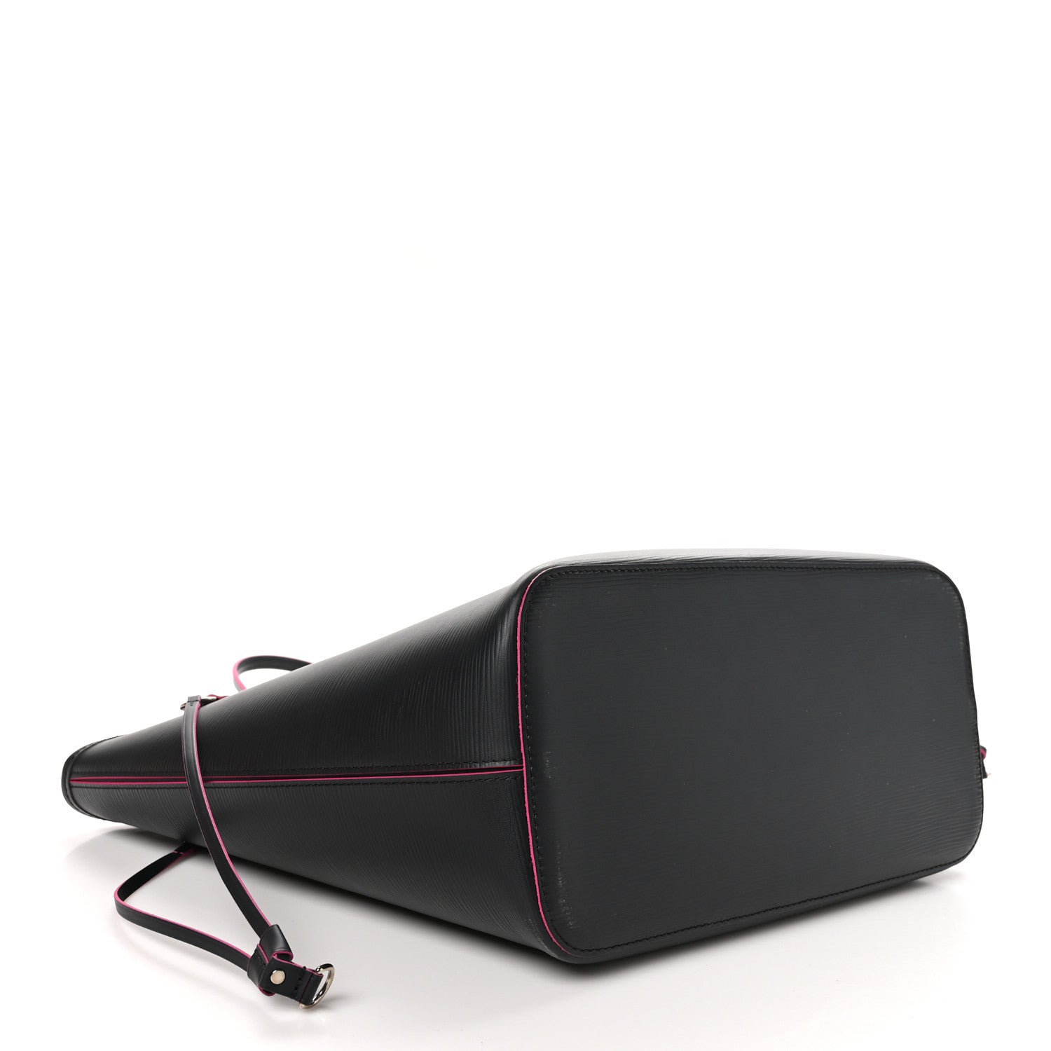 Louis Vuitton Epi Neverfull MM Black Hot Pink 5 of 11