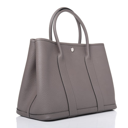 Hermes Vache Country Garden Party 36 MM Gris Asphalte 3 of 14