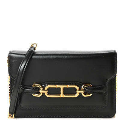 Tom Ford Calfskin Mini Whitney Shoulder Bag Black 1 of 9