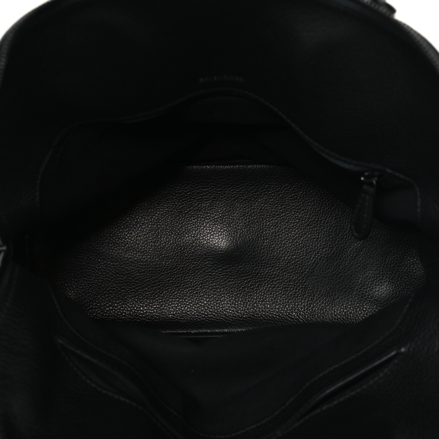 Balenciaga Supple Calfskin Ville Top Handle Bag Black 6 of 10