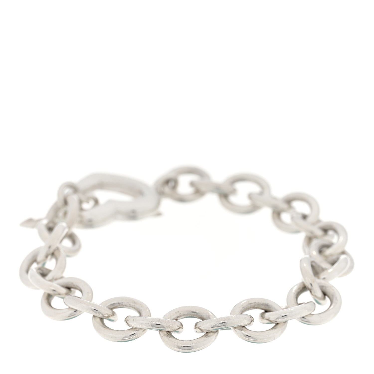 Tiffany Sterling Silver Heart and Arrow Toggle Bracelet 2 of 4