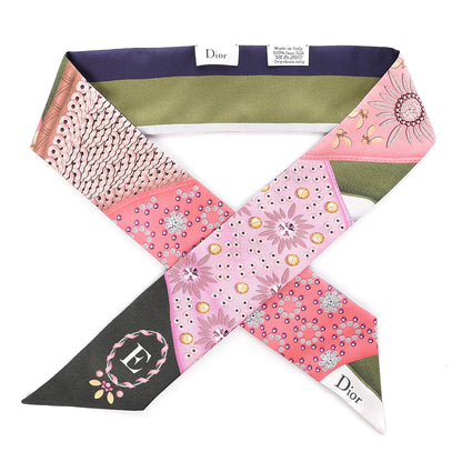 Christian Dior Silk ABCDior E Mitzah Scarf 1 of 4