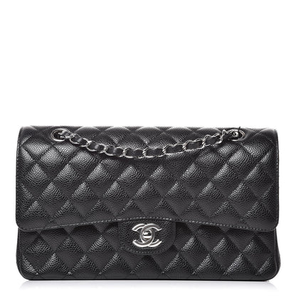 Chanel Caviar Quilted Medium Double Flap Black 1 of 8