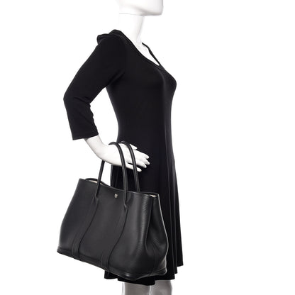 Hermes Negonda Garden Party Tote 36 MM Black 2 of 11