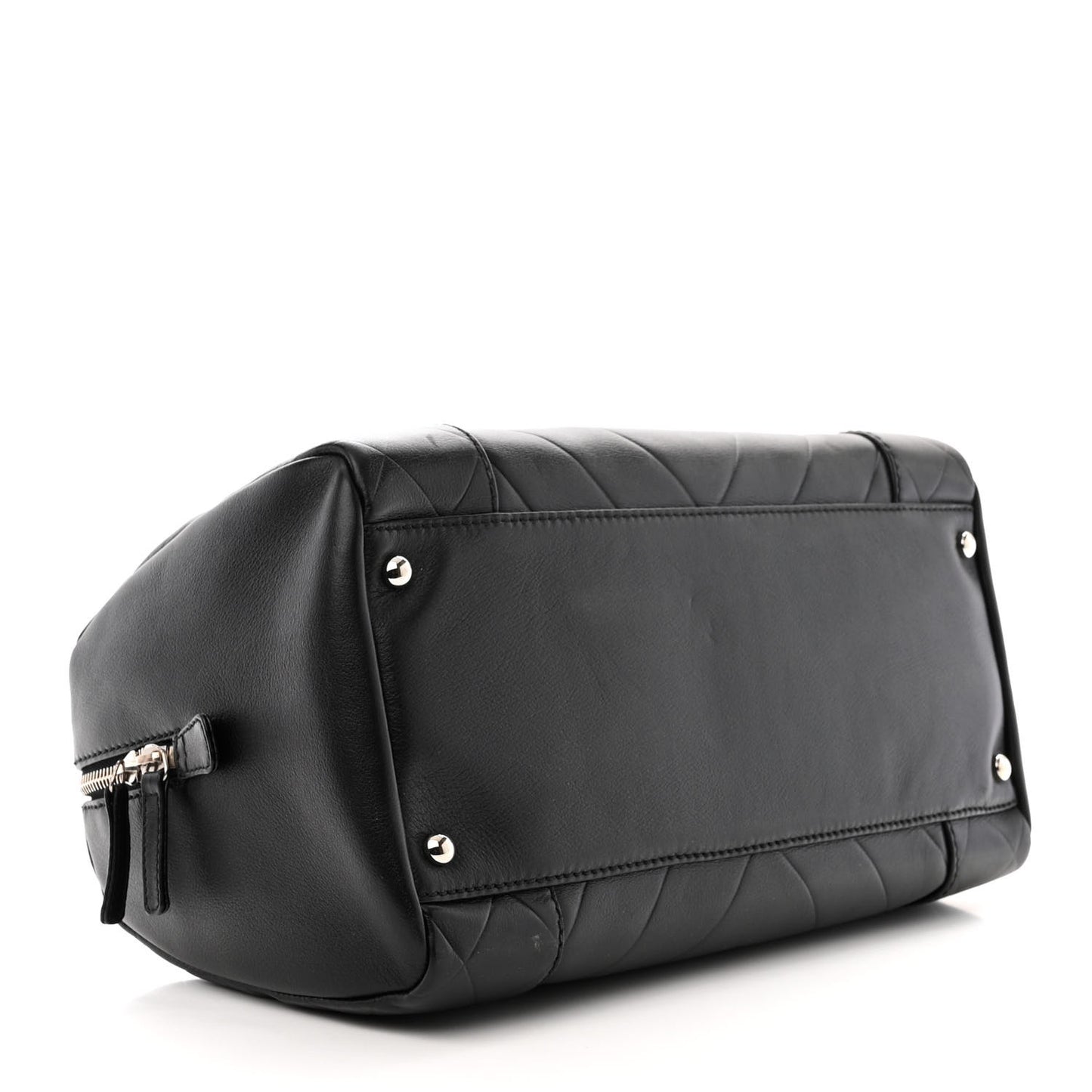 Lambskin CC Chevron All Day Long Boston Black