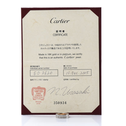 Cartier 18K White Pink Gold 5.5mm Astro LOVE Ring 47 4 7 of 7