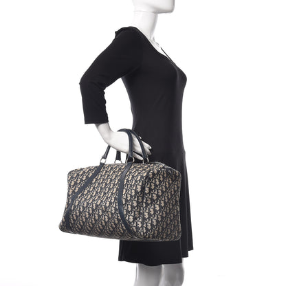 Christian Dior Monogram Duffle Navy Blue 2 of 12
